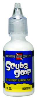 Miniatura: Marcador de equipo de buceo 3D Scuba Goop