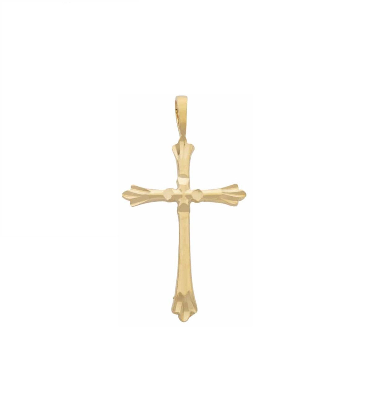 R-12 Cross w/Diamond cuts Choose Finish Below