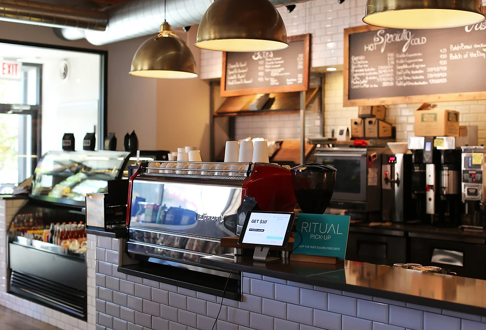 Picture of the interior of Ground Up via Google Images