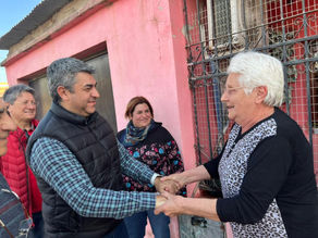 Diego Jiménez se interiorizó de los serios problemas que sufren los vecinos del Agua y Energía