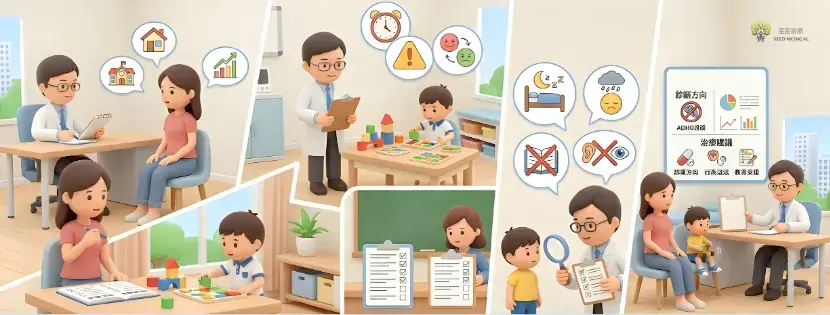 兒童過度活躍症 (ADHD) 香港評估與診斷流程