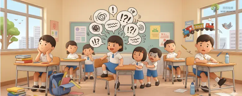 兒童過度活躍症 (ADHD) 的有三種類型
