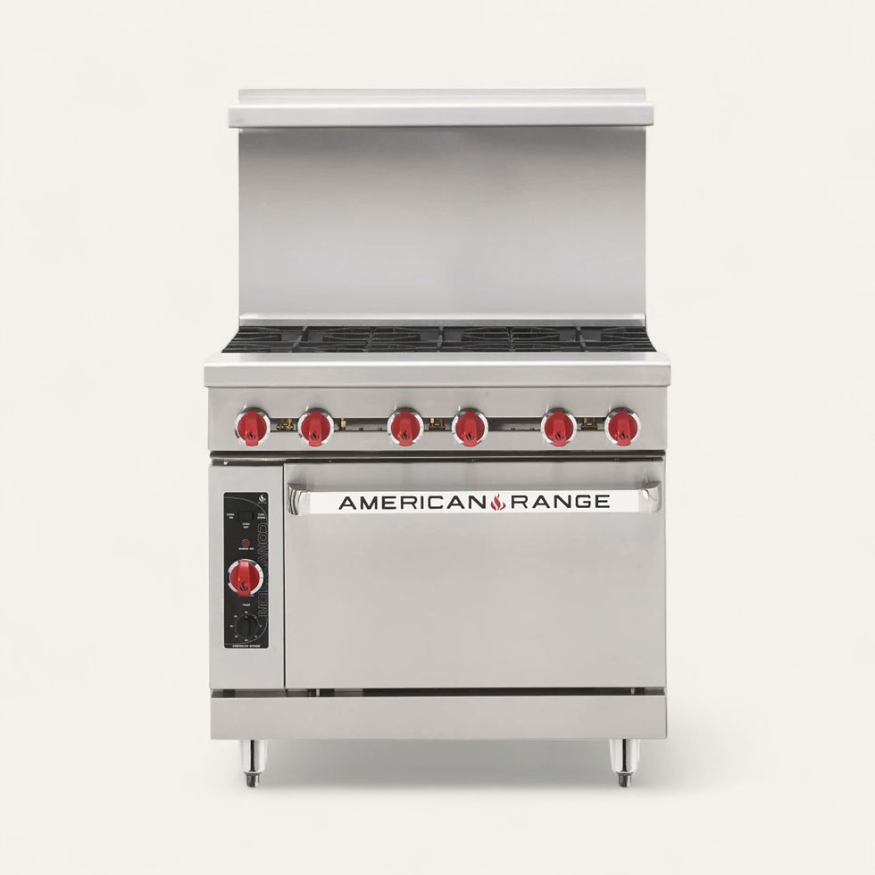 6 Burner Stove with Oven