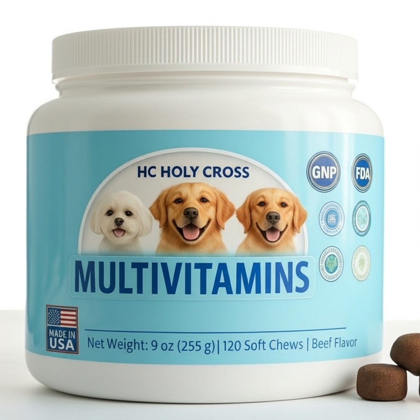 Multivitaminas con Probióticos para perros - Bs. 200
