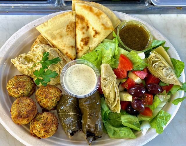 Arranged Food and Objects