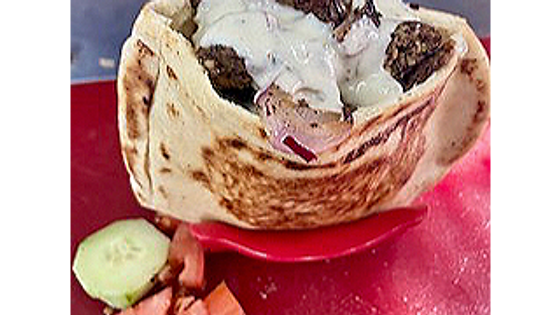 Smoked Tempeh Gyro