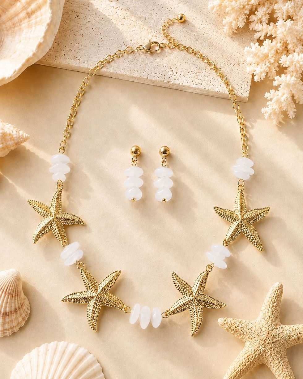 Thumbnail: Summer Necklace & Earrings Set