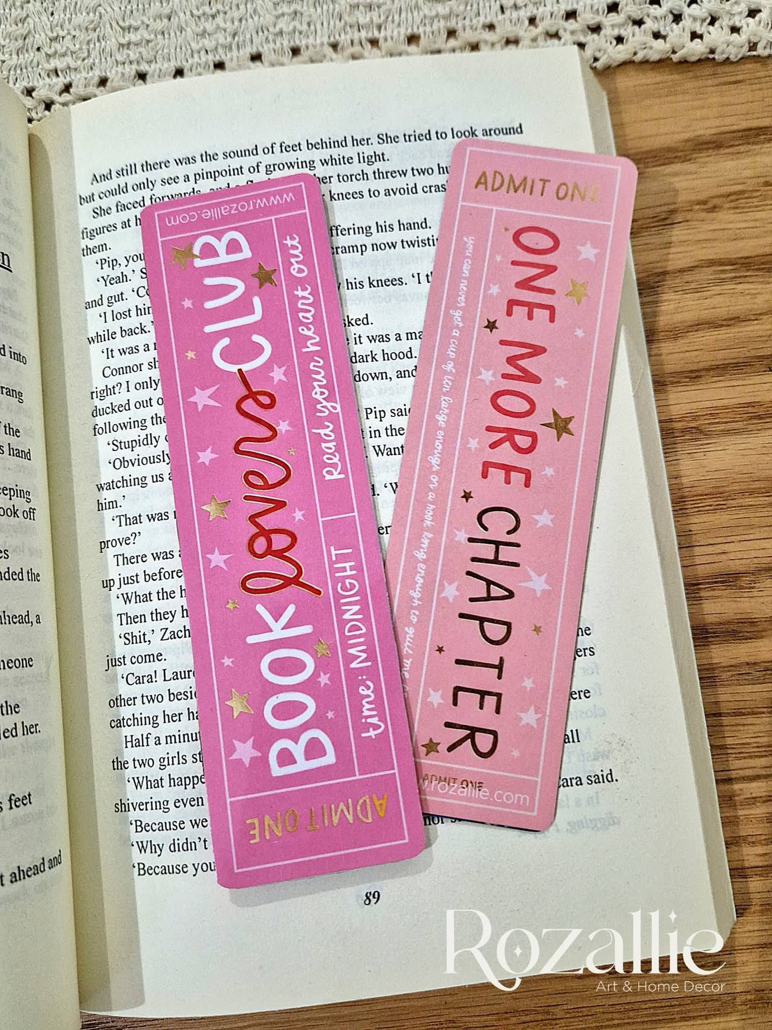 2 sided Bookmark 102
