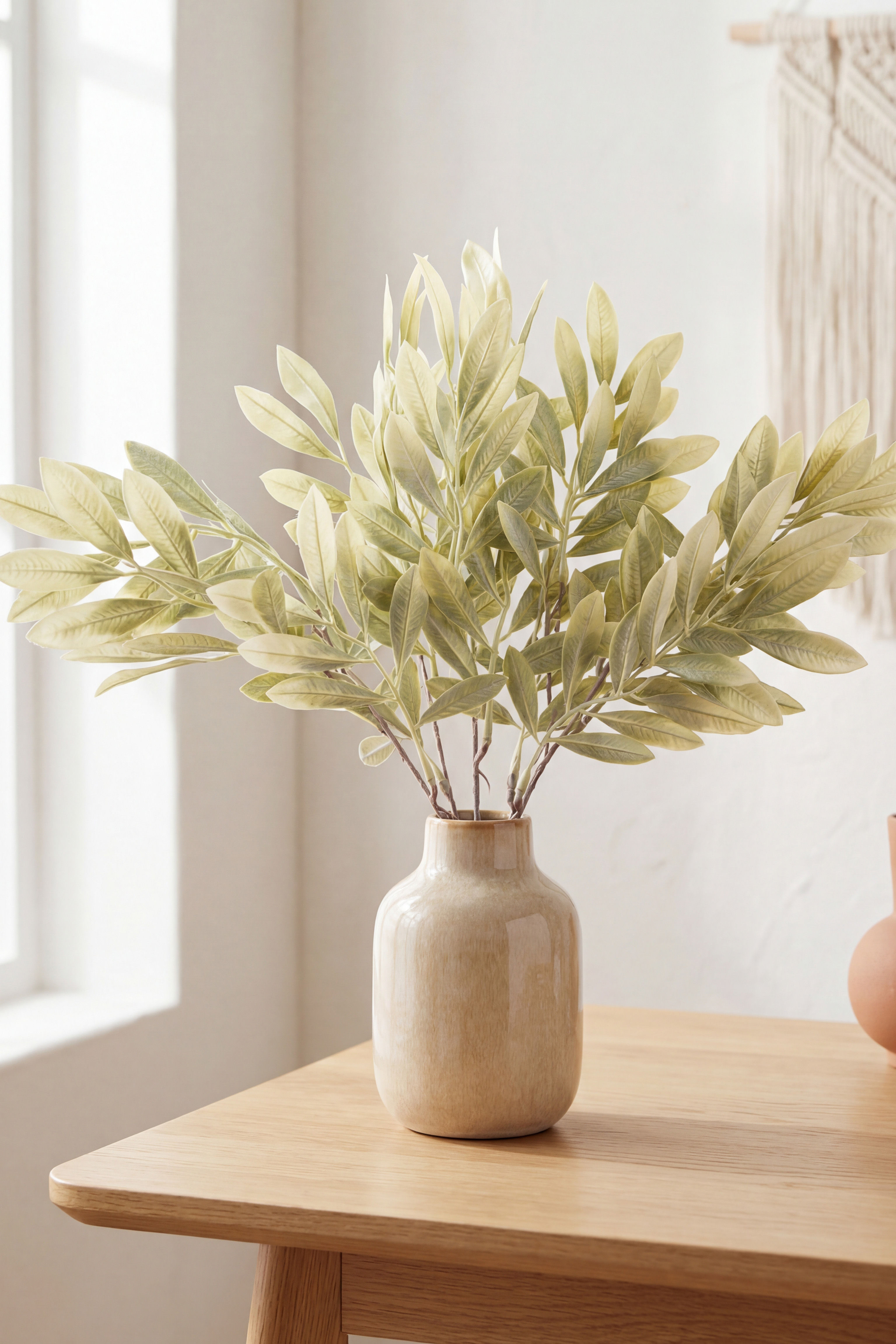 1 Branch  Artificial  Leaves