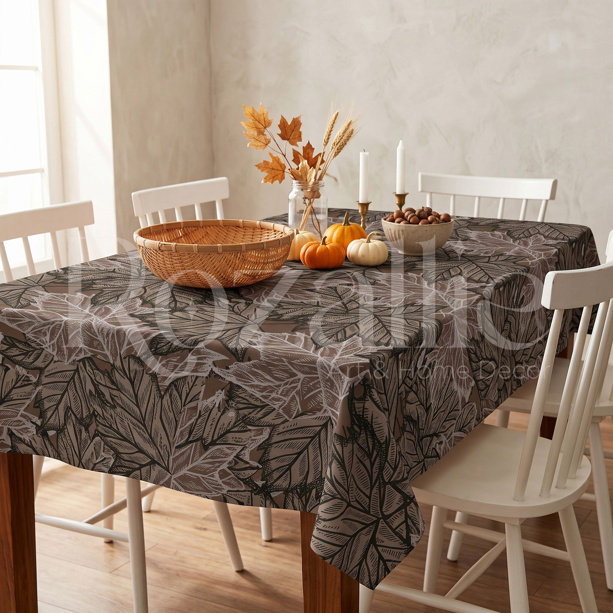 Fallen Leaves 104 Table Cover