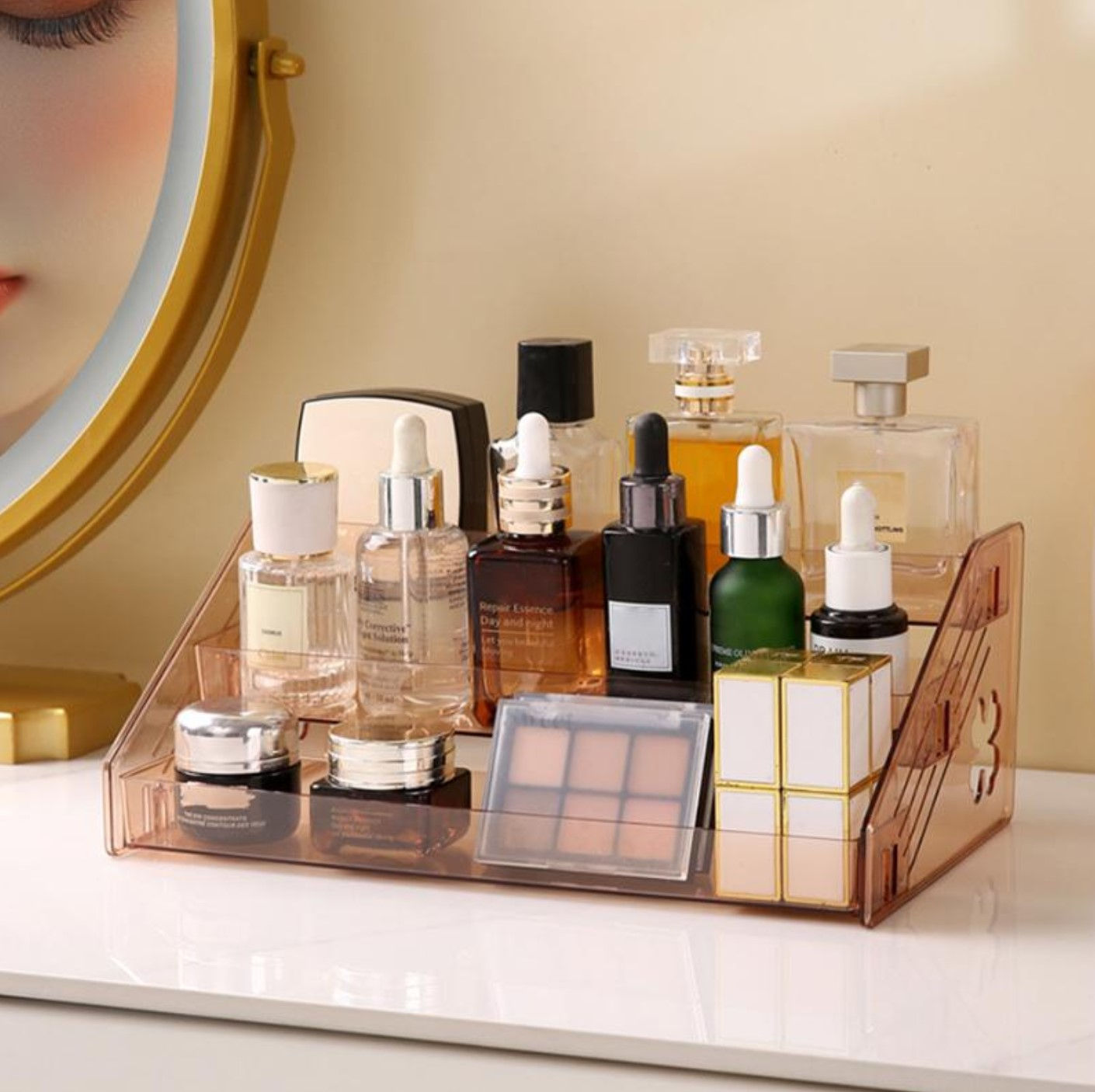 Acrylic Stair Organizer