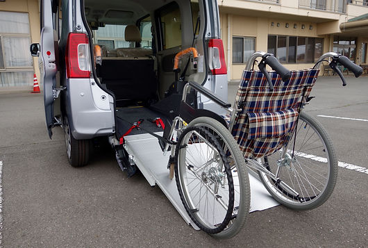 Welfare vehicles and wheelchair.jpg