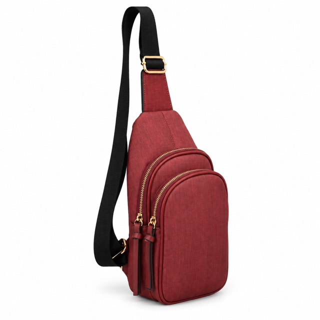 Red Cross Body Purse