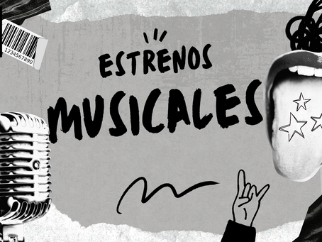 ¡Feliz lunesss!😌🫶 Aquí te dejamos los estrenos musicales del fin de semana🔥🎶🎧