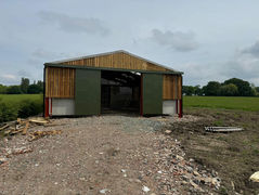 Open equine building