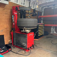 tire in garage