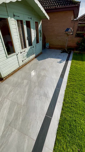 Patio paving