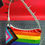 Thumbnail: Pride Flag Rainbow Studded Bag