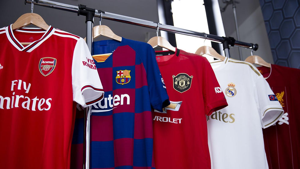 Some of the most famous soccer jerseys of all time