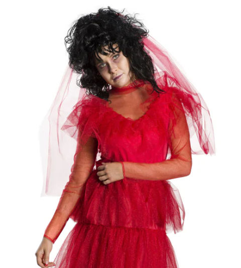 Beetlejuice Lydia Wedding Dress Costume | Crypt Keepers Beetlejuice Lydia Wedding Dress Costume | Crypt Keepers