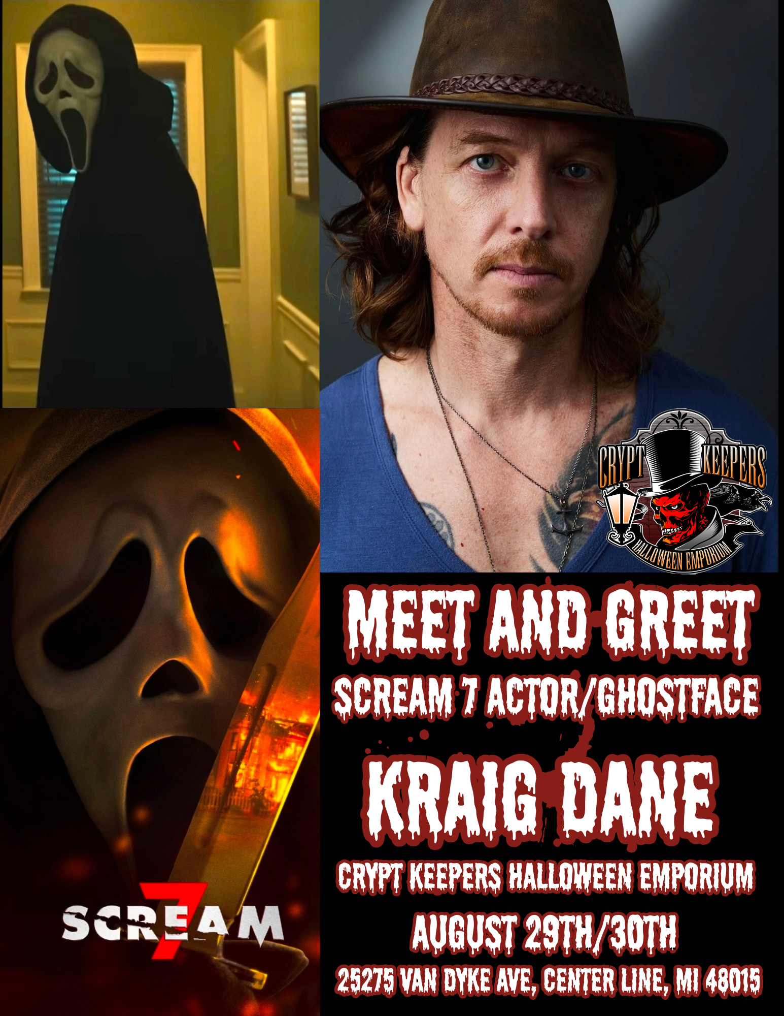 Kraig Dane Signing
