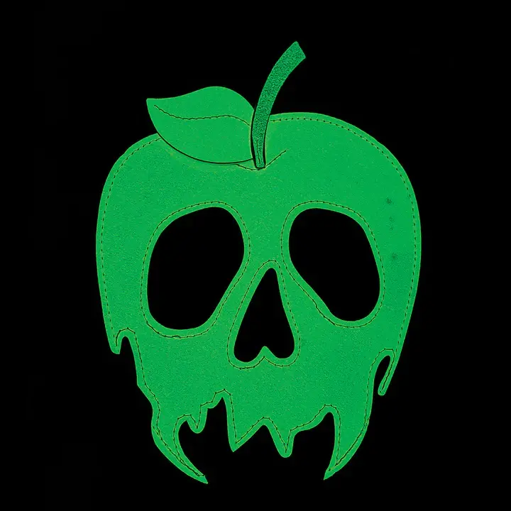 Thumbnail: Poison Apple Crossbody bag Glow in the Dark