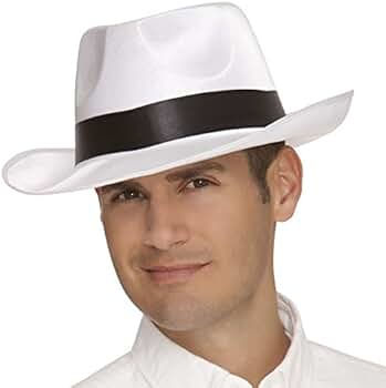 White Gangster Hat