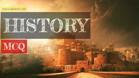 HISTORY - MCQ