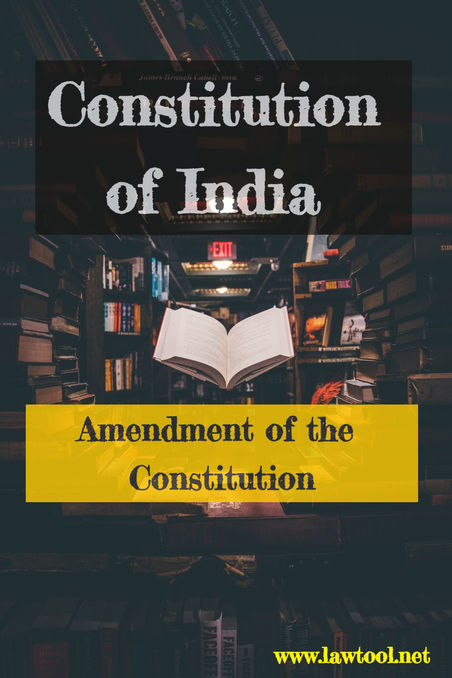 Amendment of the Constitution