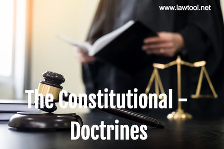 The Constitutional - Doctrines