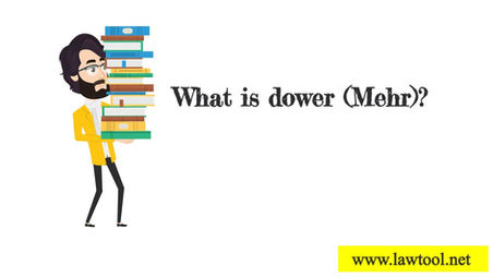 What is dower (Mehr)?