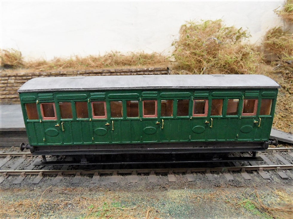 Thumbnail: North London Railway 5 Compartment 3rd (4 wheel)