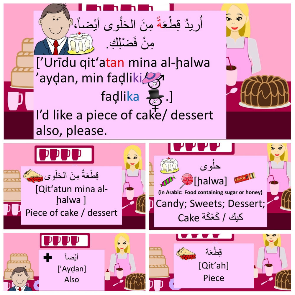 All about Food and Eating Out in Arabic