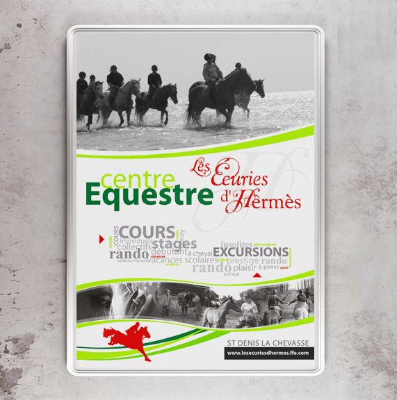 Affiche les Ecuries d'Hermes