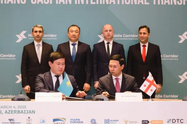 Kazakistan ve PTC Holding, Gürcistan'ın Poti Limanı'nda Yeni Konteyner Terminali İnşa Ediyor