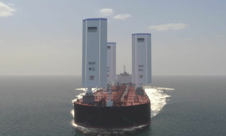 Union Maritime, Çin Yapımı LR2 Tankerlerine Rüzgar Destekli İtme Teknolojisi Ekliyor