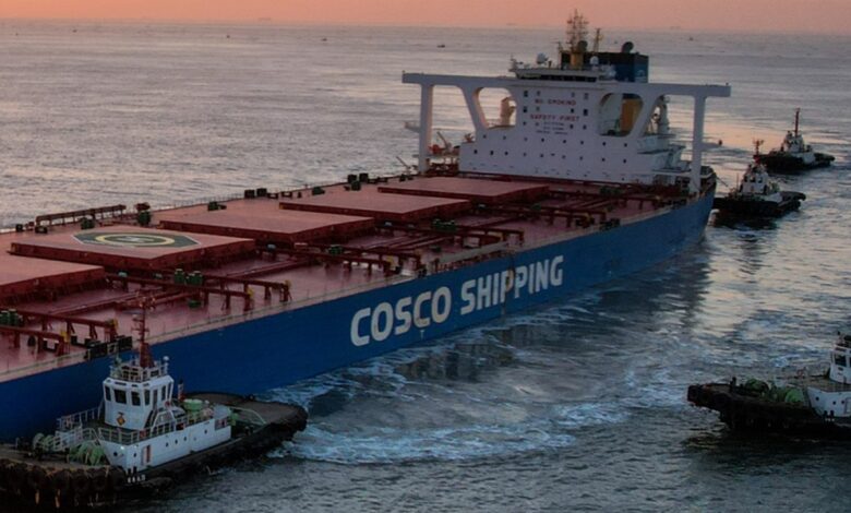 COSCO, Newcastlemax Filosunu Büyütüyor