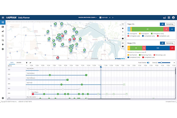 Filo Operasyonlarınızı Trimble Appian'ın Son Teknoloji Geliştirmeleriyle Optimize Edin