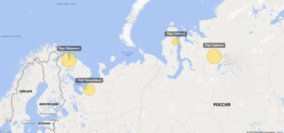Arktik Havzası Konteyner Hacmi Ocak 2025'te %10,9 Arttı