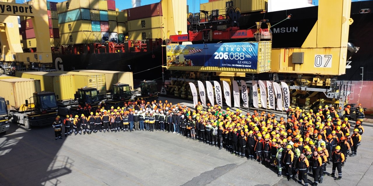 Asyaport, Şubat 2024'te Kırdığı Rekorla Türkiye'nin Zirvesinde