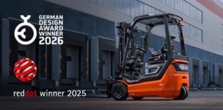 Toyota’nın entegre lityum-iyon teknolojili yeni Traigo_i elektrikli forklift modeli, 2026 Alman Tasarım Ödülü’nü kazanarak 2025 Red Dot başarısının ardından ikinci büyük uluslararası tasarım ödülünü aldı.