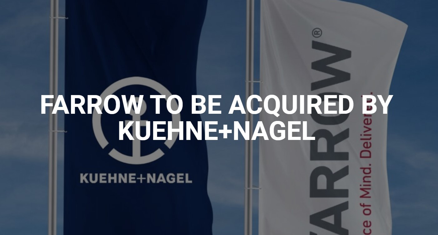 İçviçreli Yük Taşıma Devi Kuehne+Nagel, Kanada 'lı Broker Firması Farrow 'u Satın Alarak Kuzey Amerika 'daki Varlığını Güçlendirdi