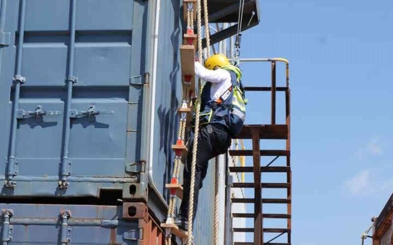 Port Authority of New South Wales, Port Kembla'da Yeni Pilot Merdiveni Eğitim Tesisi Geliştirdi