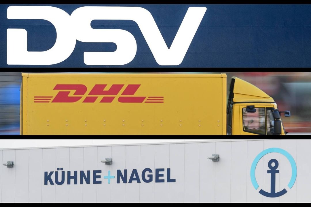 DSV, son finansal sonuçların karşılaştırılmasıyla Alman rakibini geçerek dünyanın en büyük freight forwarder’ı konumuna yükseldi; DHL ve Kuehne+Nagel ise zor bir çeyrek geçirdi.