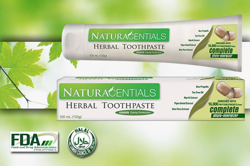 NaturaCentials Herbal Toothpaste