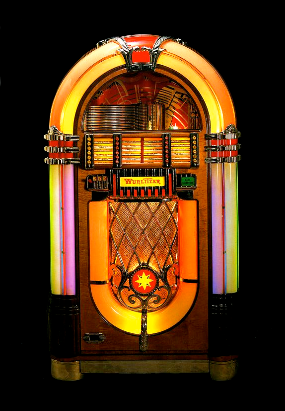 Wurlitzer Jukebox light-up music player