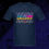 Thumbnail: FutureRetro Electro Records plain logo T-shirt in Navy (Empire Blue)