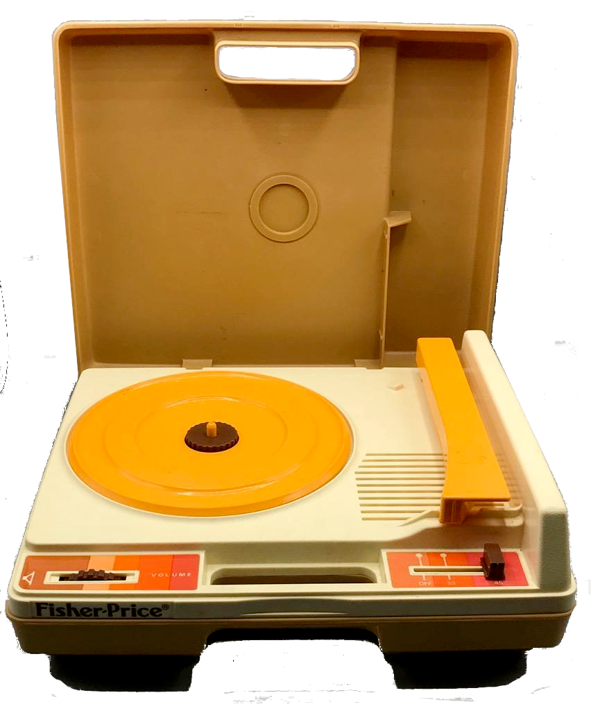 1970s vintage Fisher Price record player phonograph turntable