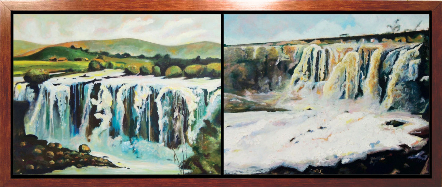 La cascada s.XIX-XXI