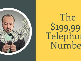 Asset Values: The $199,999 Telephone Number